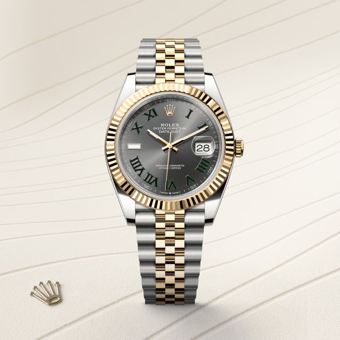 Rolex Datejust Oyster, 41 mm, ocel Oyster a žluté zlato