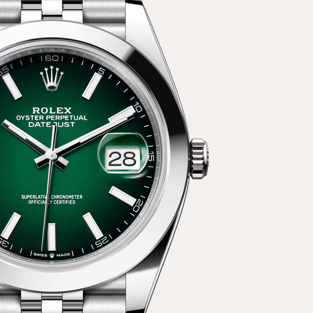 Rolex Datejust 41 Oyster, 41 mm, ocel Oyster