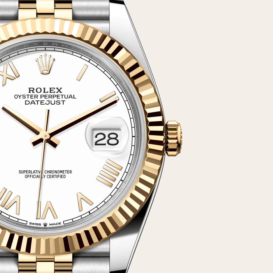 Rolex Datejust 41 Oyster, 41 mm, ocel Oyster a žluté zlato