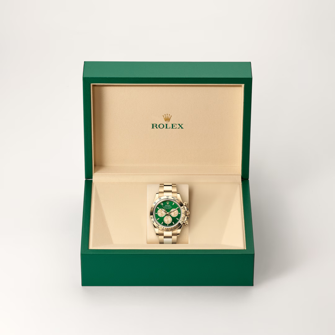 Rolex Cosmograph Daytona Oyster, 40 mm, žluté zlato