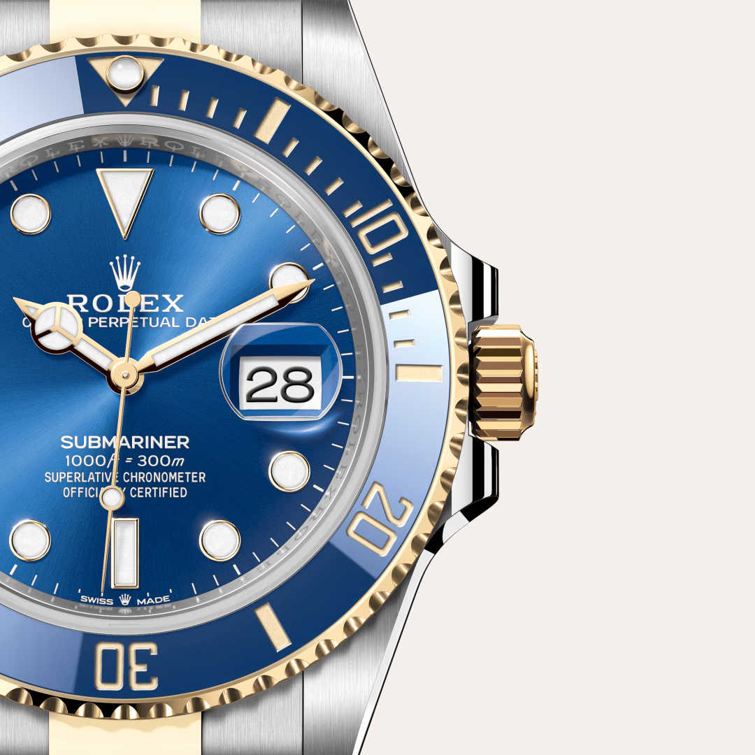 Rolex Submariner Date Oyster, 41 mm, ocel Oyster a žluté zlato