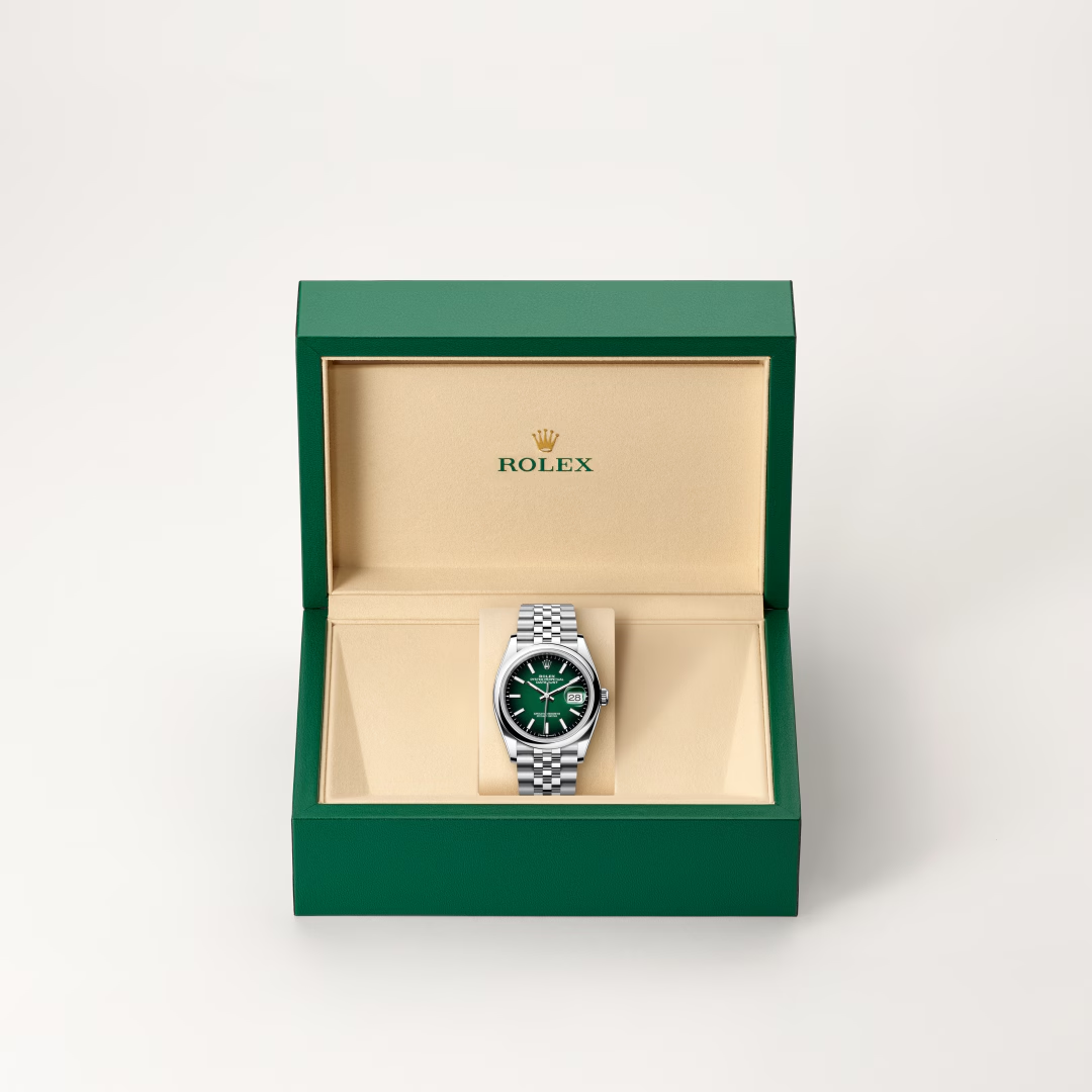 Rolex Datejust 36 Oyster, 36 mm, Oystersteel