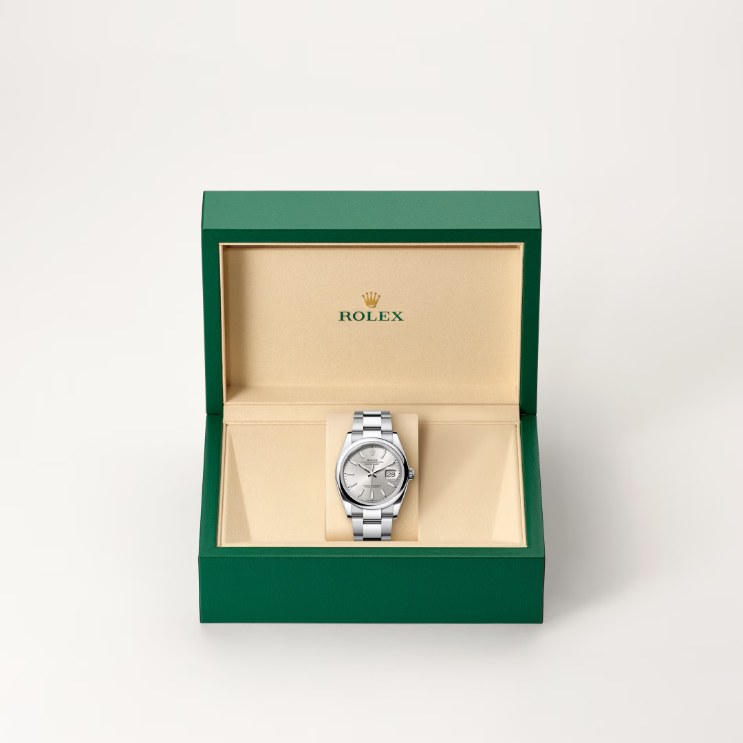 Rolex Datejust 36 Oyster, 36 mm, ocel Oyster