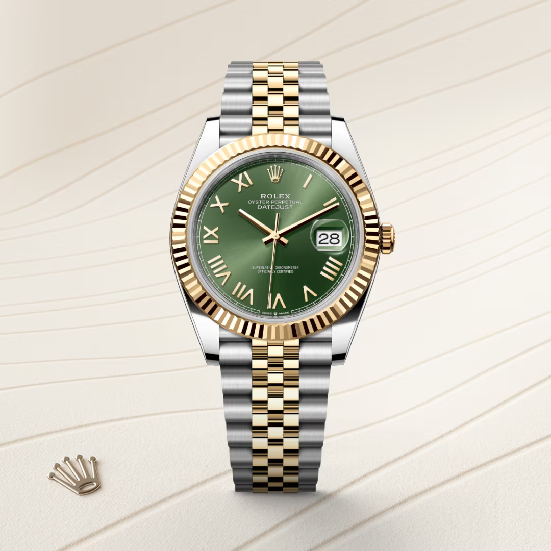 Rolex Datejust 41 Oyster, 41 mm, ocel Oyster a žluté zlato