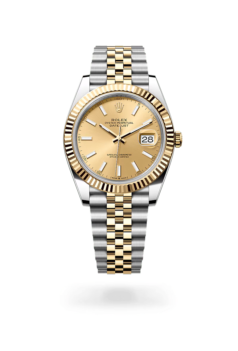 Rolex Datejust 41 Oyster, 41 mm, ocel Oyster a žluté zlato