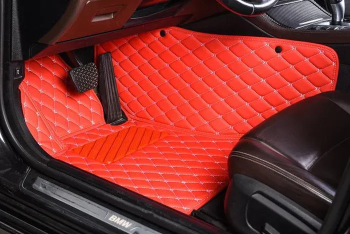 🚗💨Covorașe auto personalizate din piele pentru picioare, zeci de stiluri, acoperire completă, Automotive, lux, 2013 ~ 2019