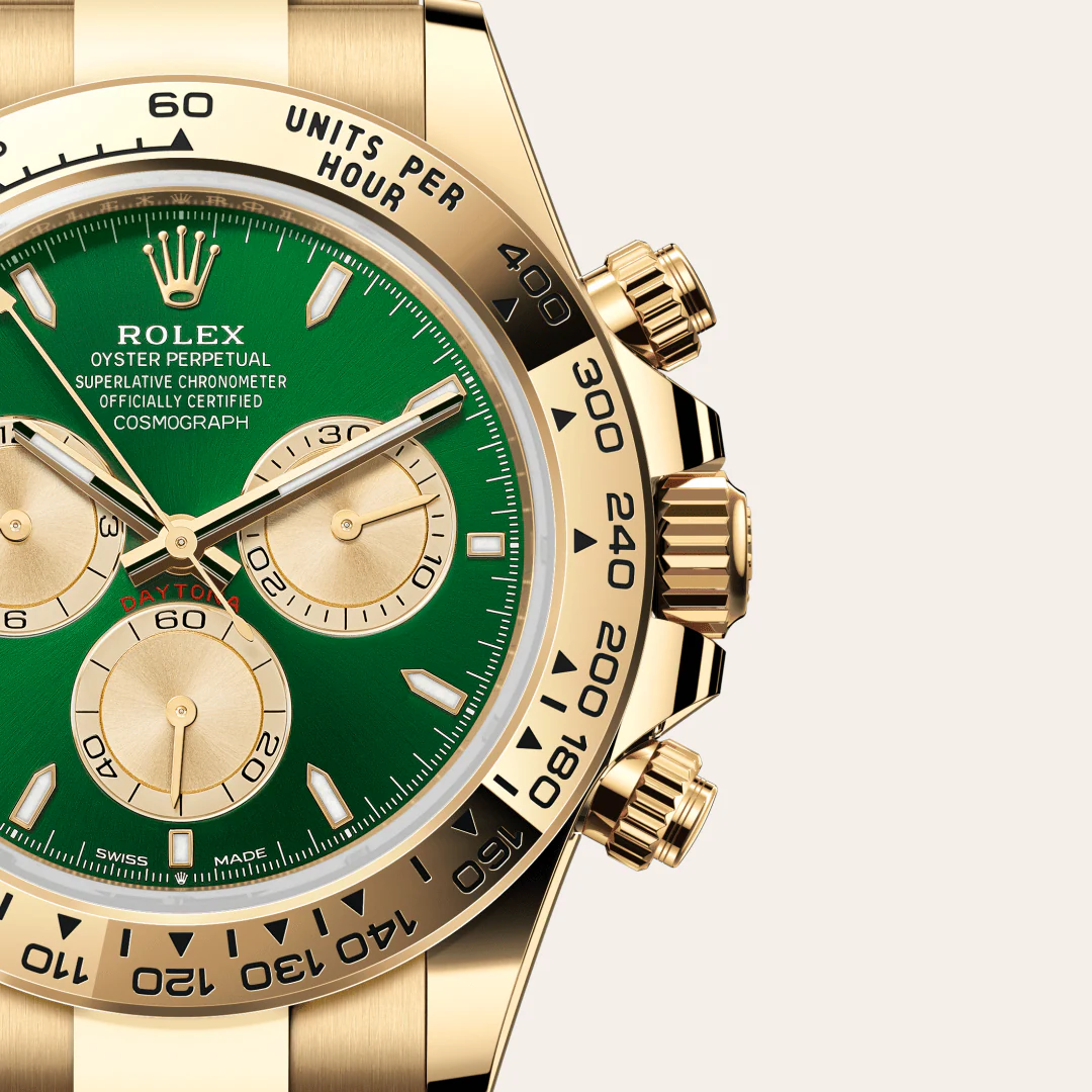 Rolex Cosmograph Daytona Oyster, 40 mm, žluté zlato