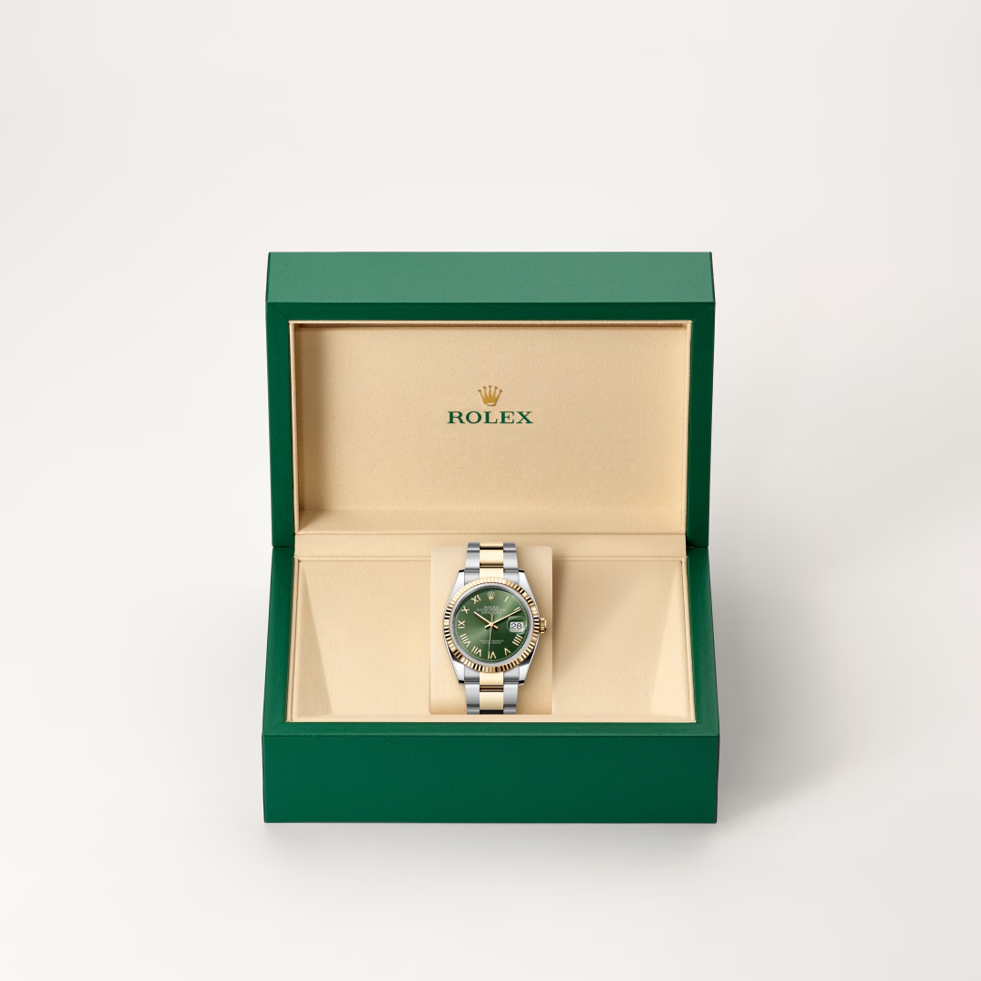 Rolex Datejust 36 Oyster, 36 mm, ocel Oyster a žluté zlato