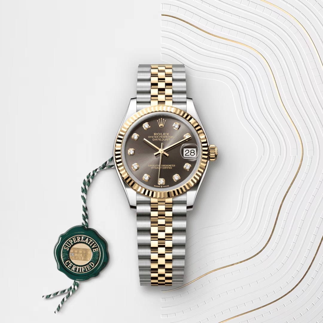 Rolex Datejust Oyster, 31 mm, ocel Oyster a žluté zlato