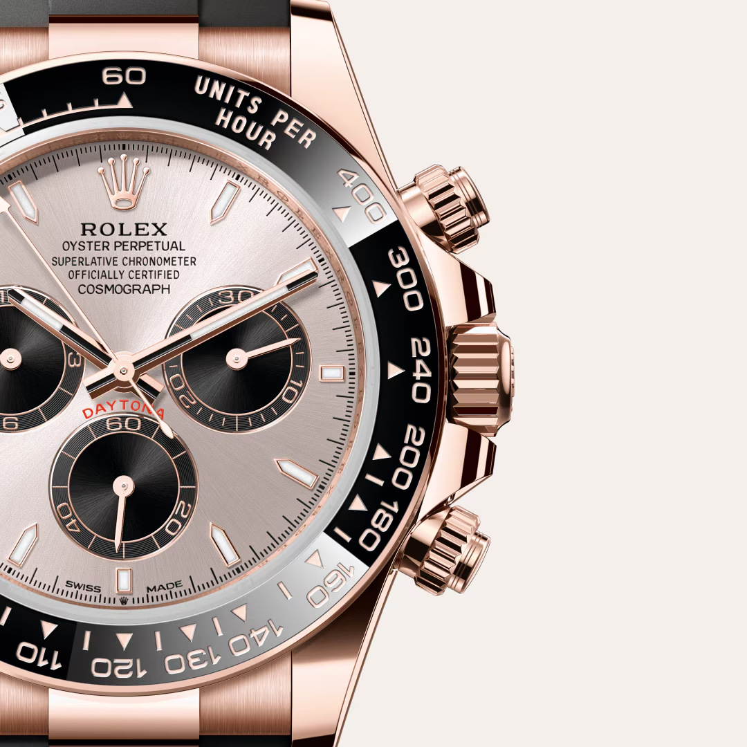 Náramek Rolex Cosmograph Daytona Oyster, 40 mm, zlatá Everose