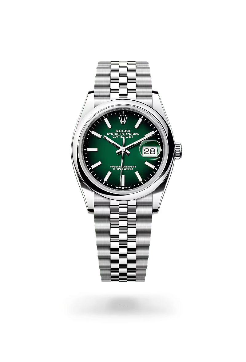 Rolex Datejust 36 Oyster, 36 mm, Oystersteel