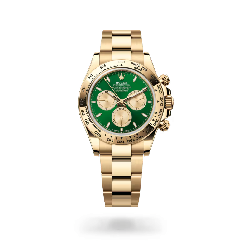 Rolex Cosmograph Daytona Oyster, 40 mm, žluté zlato