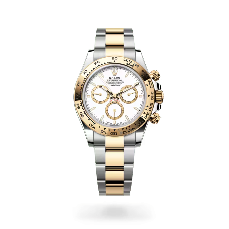 Rolex Cosmograph Daytona Oyster, 40 mm, ocel Oyster a žluté zlato