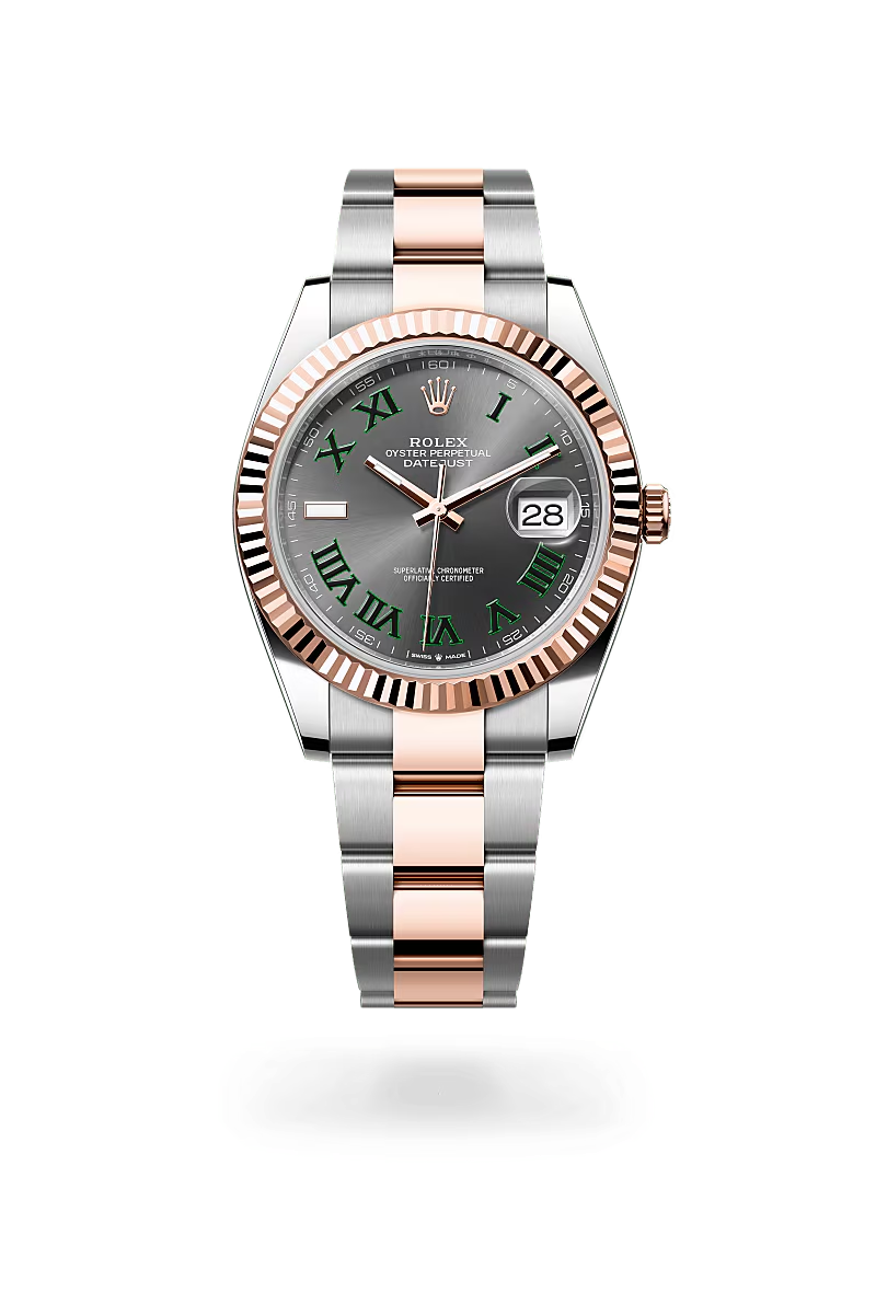 Rolex Datejust 41 Oyster, 41 mm, ocel Oyster a zlatá Everose