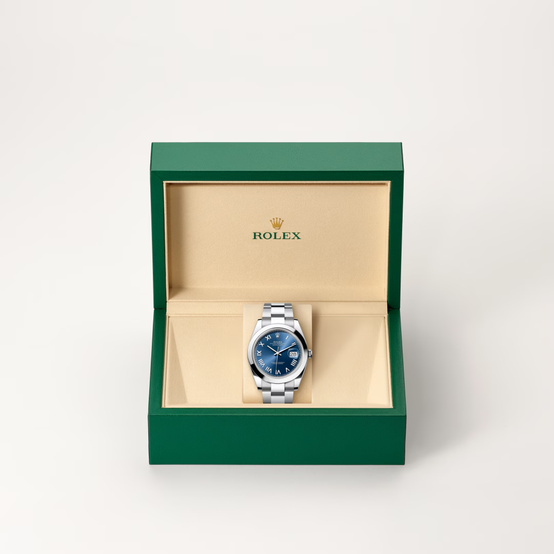 Rolex Datejust 41 Oyster, 41 mm, ocel Oyster