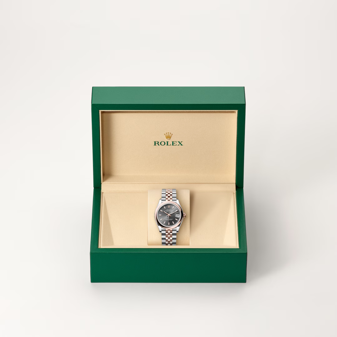 Rolex Datejust 31 Oyster, 31 mm, ocel Oyster a zlatá Everose