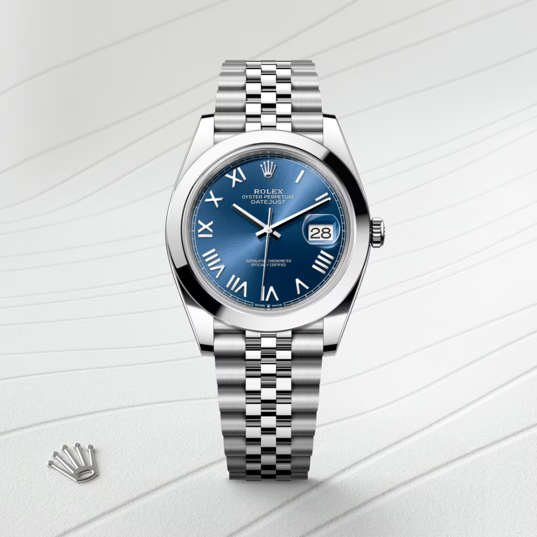 Rolex Datejust 41 Oyster, 41 mm, ocel Oyster