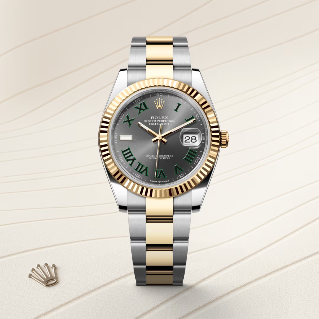 Rolex Datejust 41 Oyster, 41 mm, ocel Oyster a žluté zlato