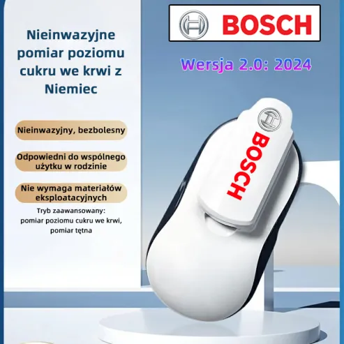 Bezbolesny i nieinwazyjny wielofunkcyjny glukometr Bosch