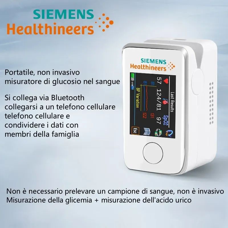 Misuratore di glicemia multifunzionale non invasivo Siemens