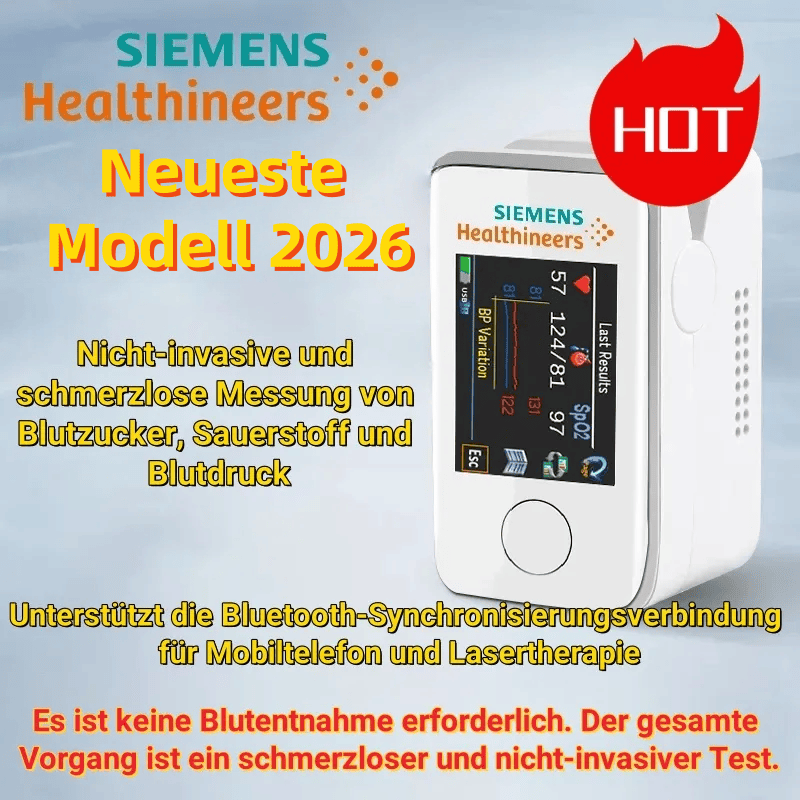 🌟 Innovation 2026, Version 3.0: Multifunktionales digitales tragbares Blutzuckermessgerät ✨