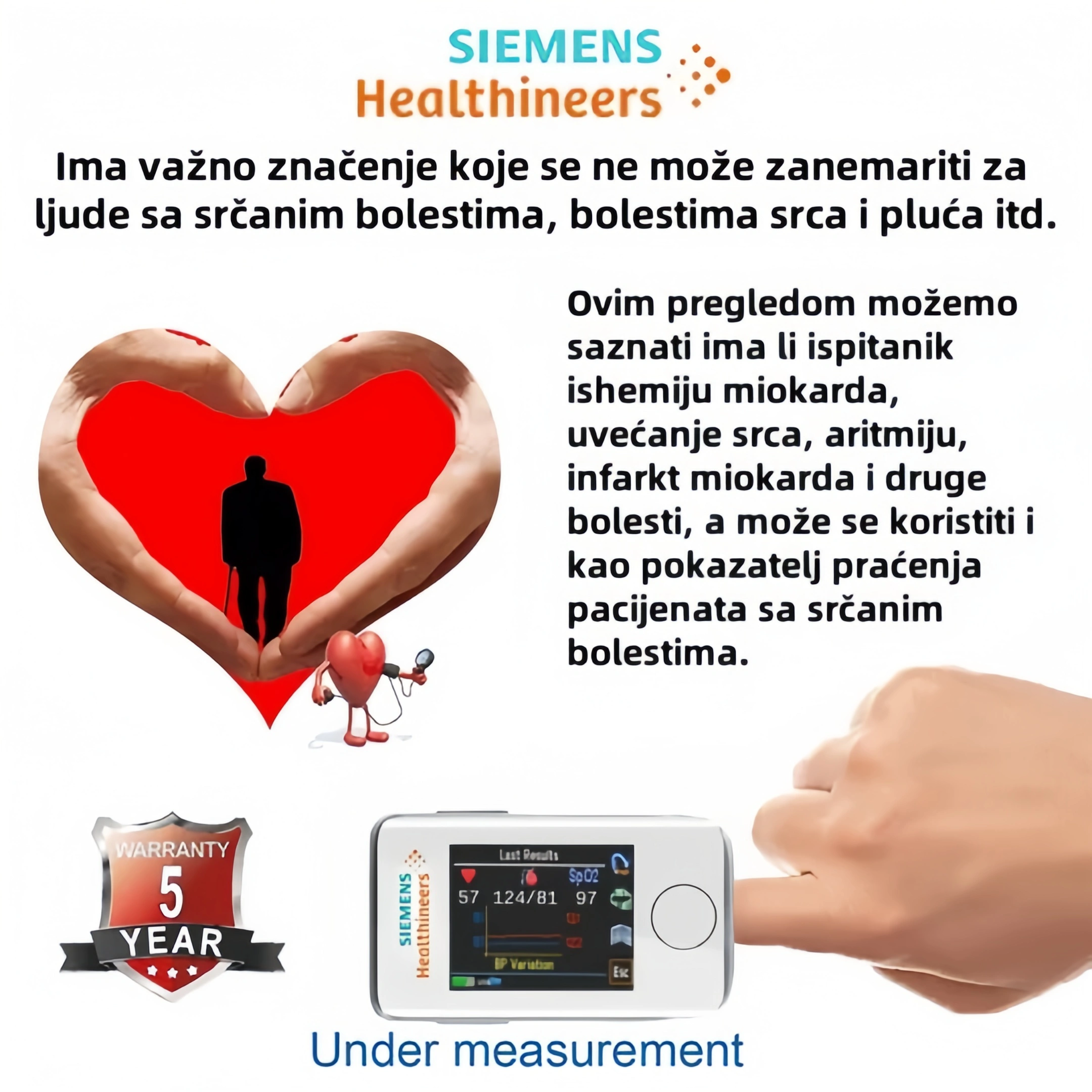 🔥🎉Vremenski ograničen popust✨Neinvazivni glukometar za kućnu upotrebu - Medicinski glukometar dizajniran za osobno mjerenje šećera