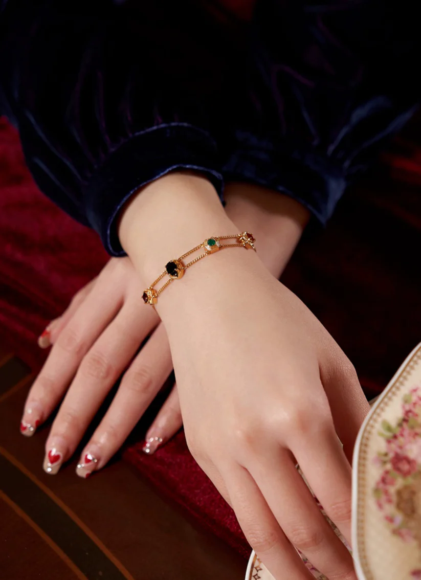💖📿50% sleva 🎁💞 Sada náhrdelníků Tilda | Pozlaceno 24karátovým zlatem