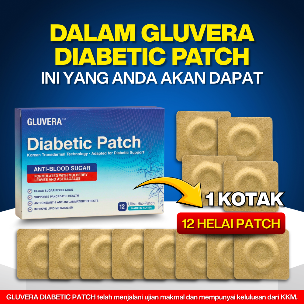 GLUVERA™ Diabetic Patch Egyszerűbb, kényelmesebb támogatás a mindennapi vércukor-kezeléshez