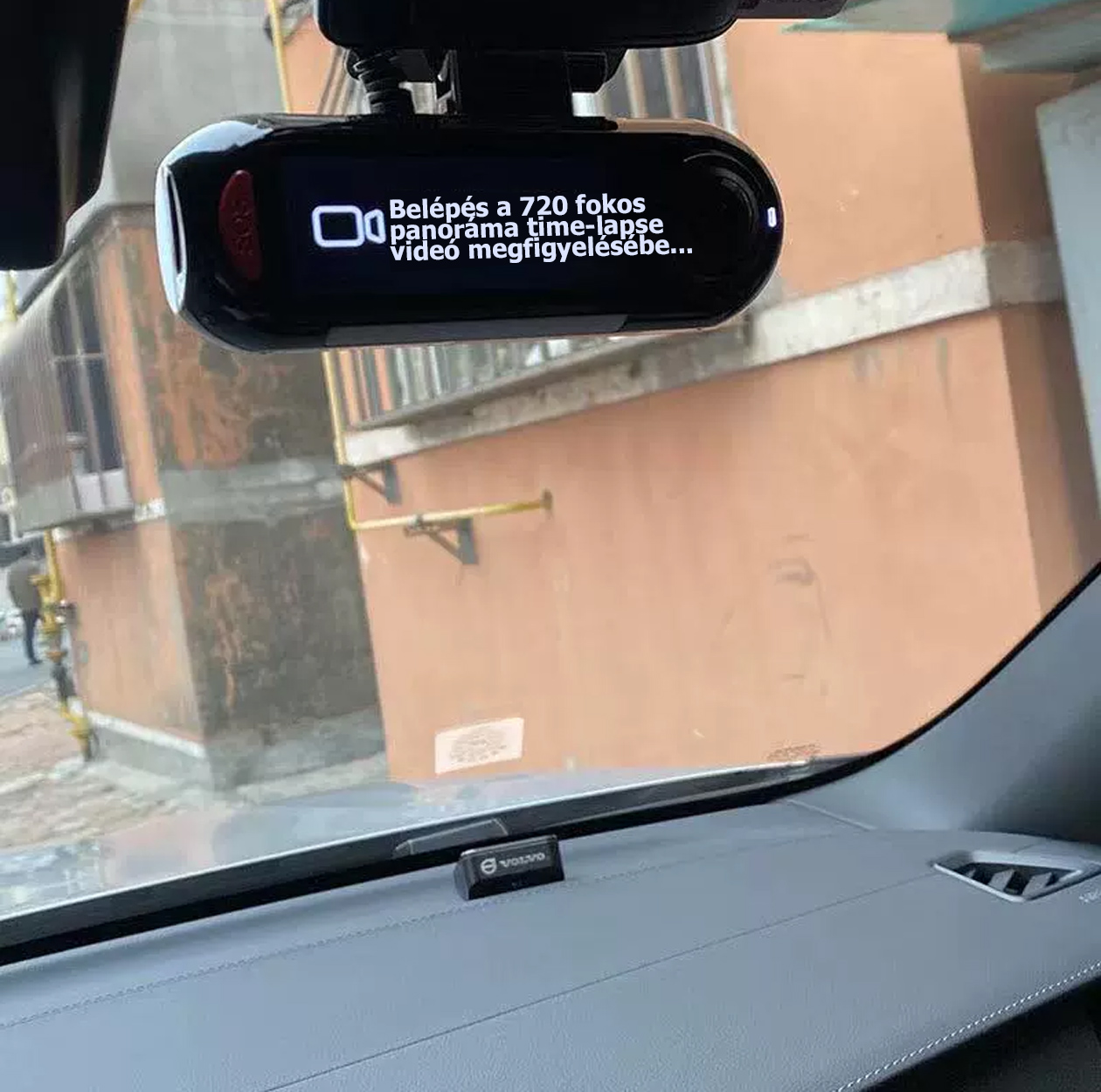 720°-os panoráma autós kamera 4K Sentinel 360°-os panoráma jármű belső és külső parkolásfigyeléssel 24 órás távirányítású mobiltelefon 2025 új modell