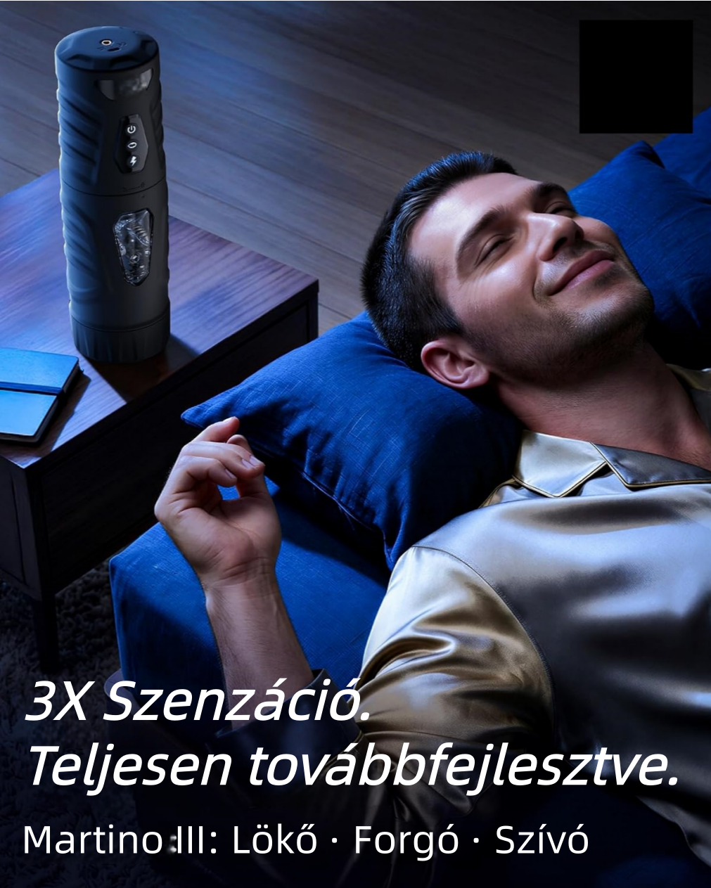 EINSEO férfi pumpa, mesterséges intelligencia szinkronizált szexjáték, 7 lökőfokozat és 360°‑os forgatás, akár 155 löket percenként, 7 szívózseb, szilikon borítású felnőtt játék, önmegtartóztató eszköz