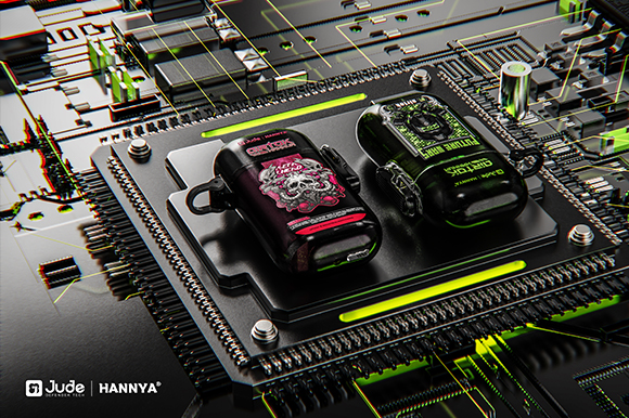 🖤 Limitált Kiadás – HANNYA AirTok Fekete