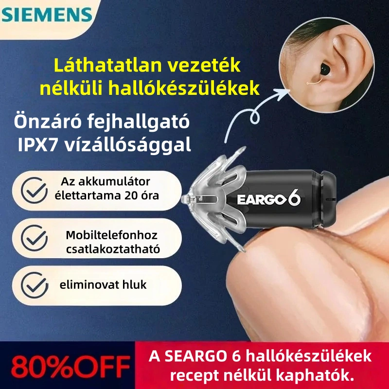 Nincs több csend – a láthatatlan Siemens hallókészülékkel újra tisztán hallhatja családját és barátait