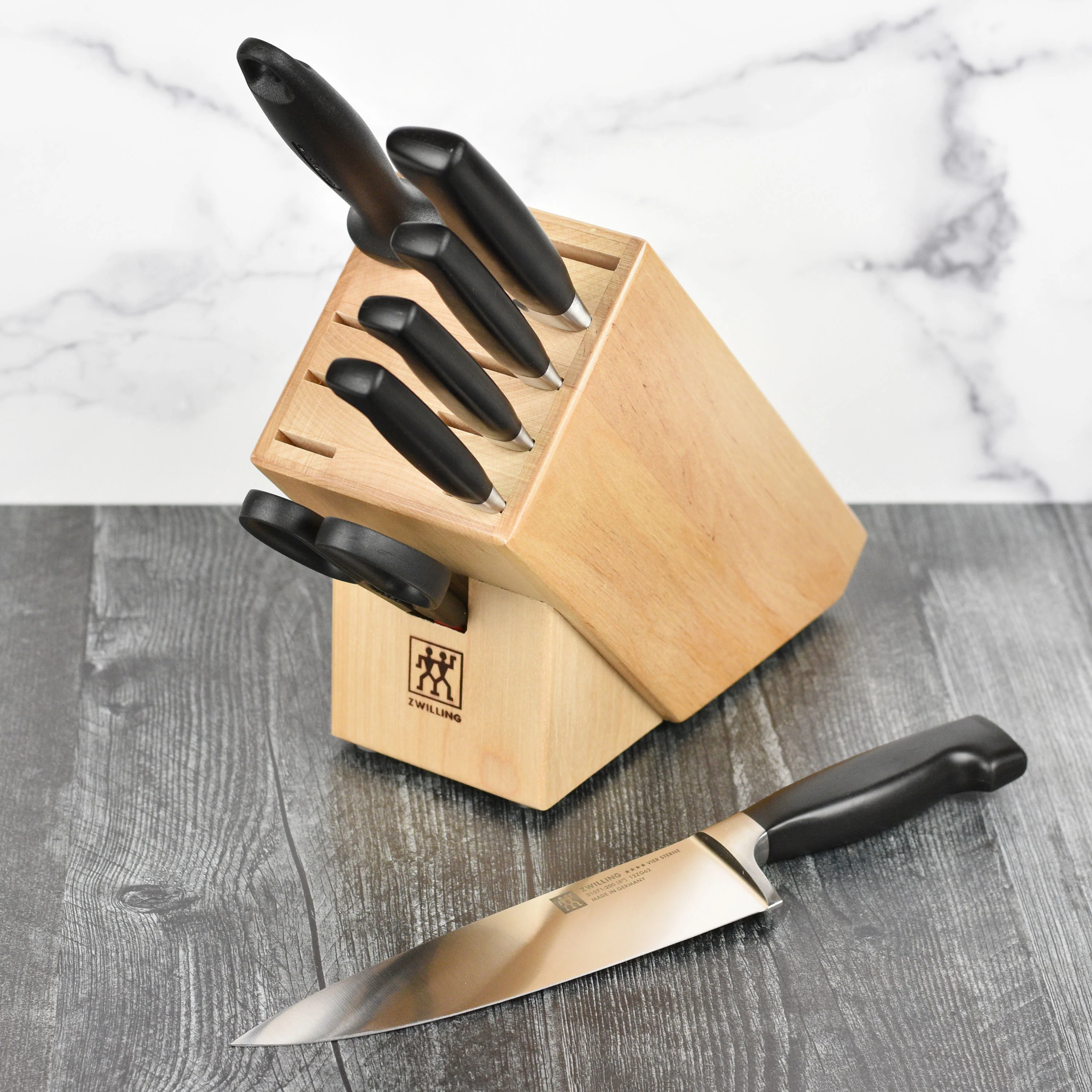 ZWILLING Four Star 8 részes késkészlet késtartó blokkal