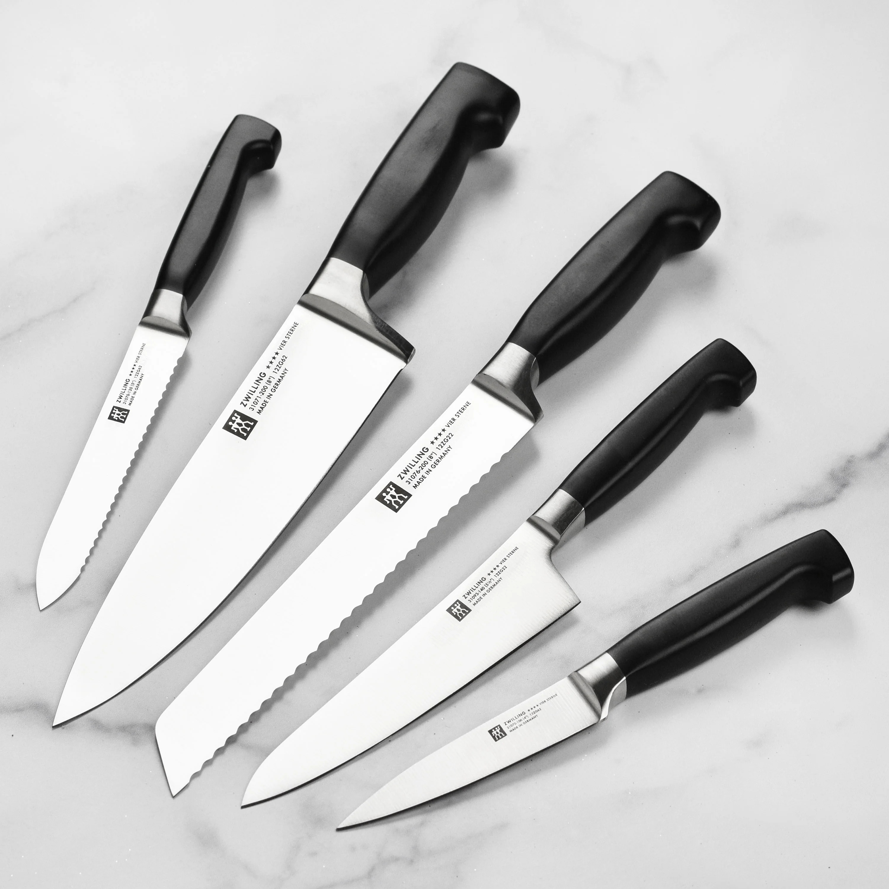 ZWILLING Four Star 8 részes késkészlet késtartó blokkal