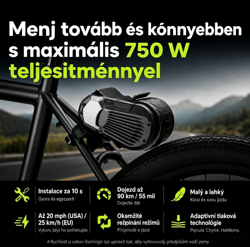 [Copy]Változtasd át kerékpárodat 750 W-os elektromos kerékpárrá másodpercek alatt Kamingo E-bike átalakító: Üdvözlünk a Bikebot Life-ban