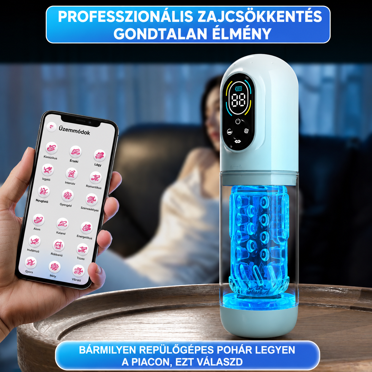 [Copy]AI Interaktív Férfi Maszturbátor: Kézhasználat nélküli AI Barátnő Szinkron