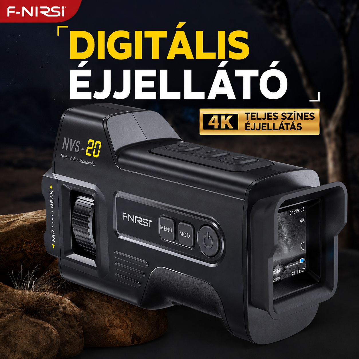 NVS-20 4K Full Color infravörös éjjellátó készülék