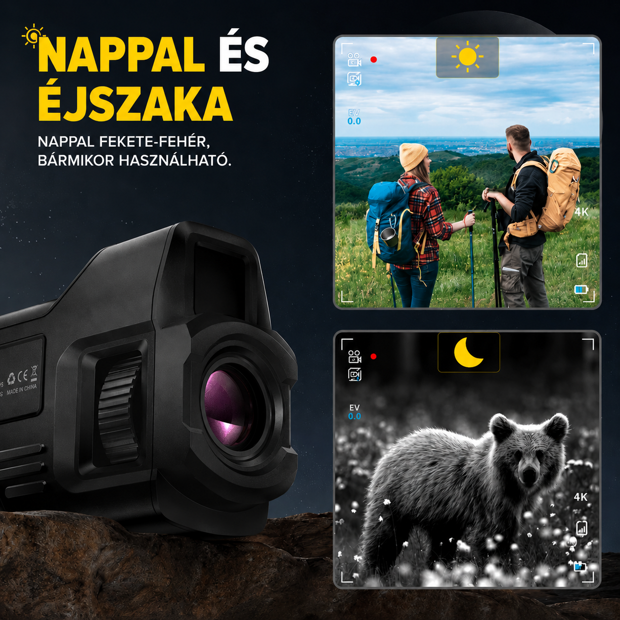 NVS-20 4K Full Color infravörös éjjellátó készülék