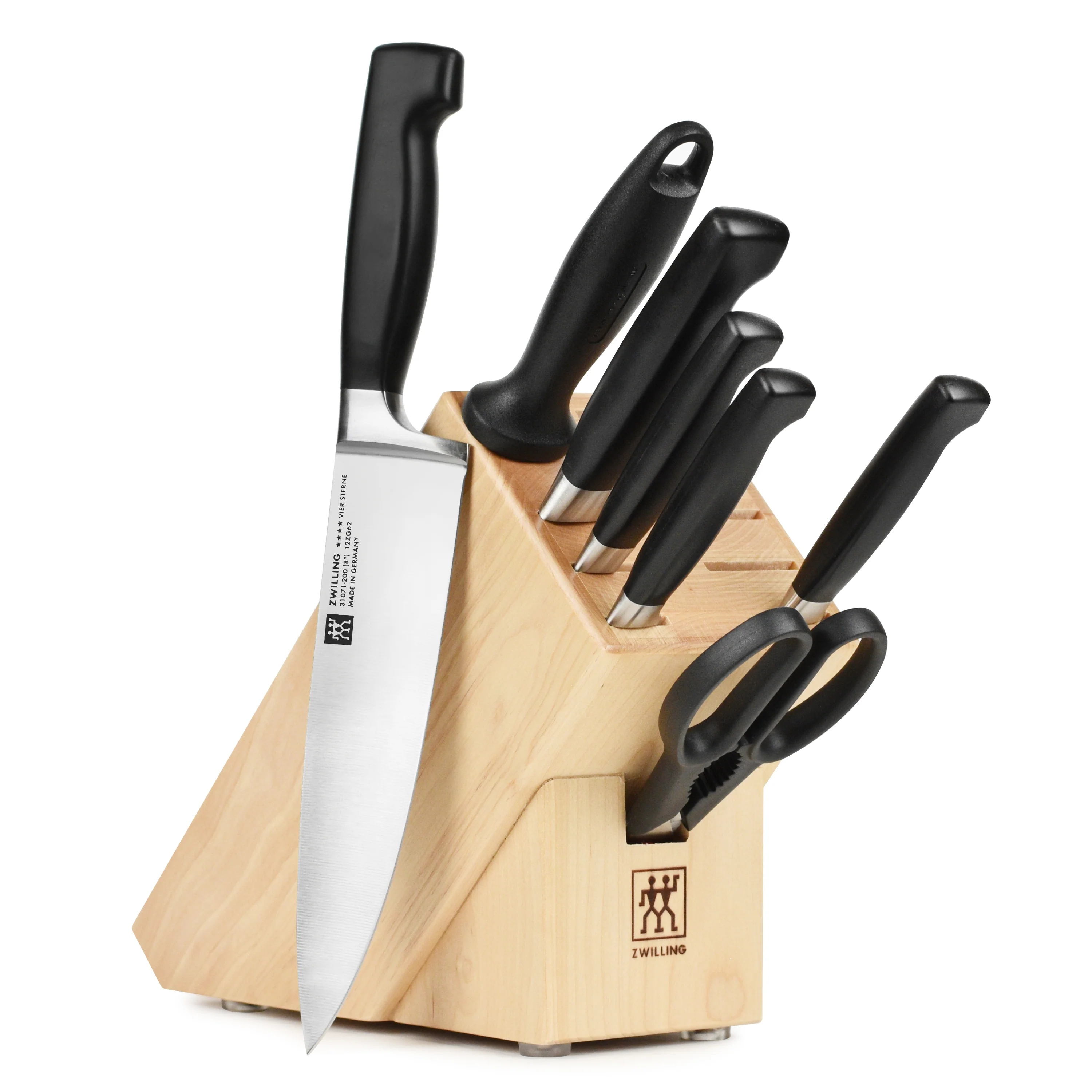 ZWILLING Four Star 8 részes késkészlet késtartó blokkal