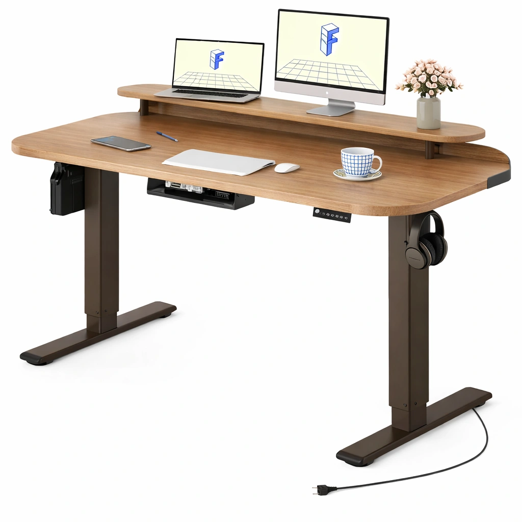 Hoehenverstellbarer schreibtisch