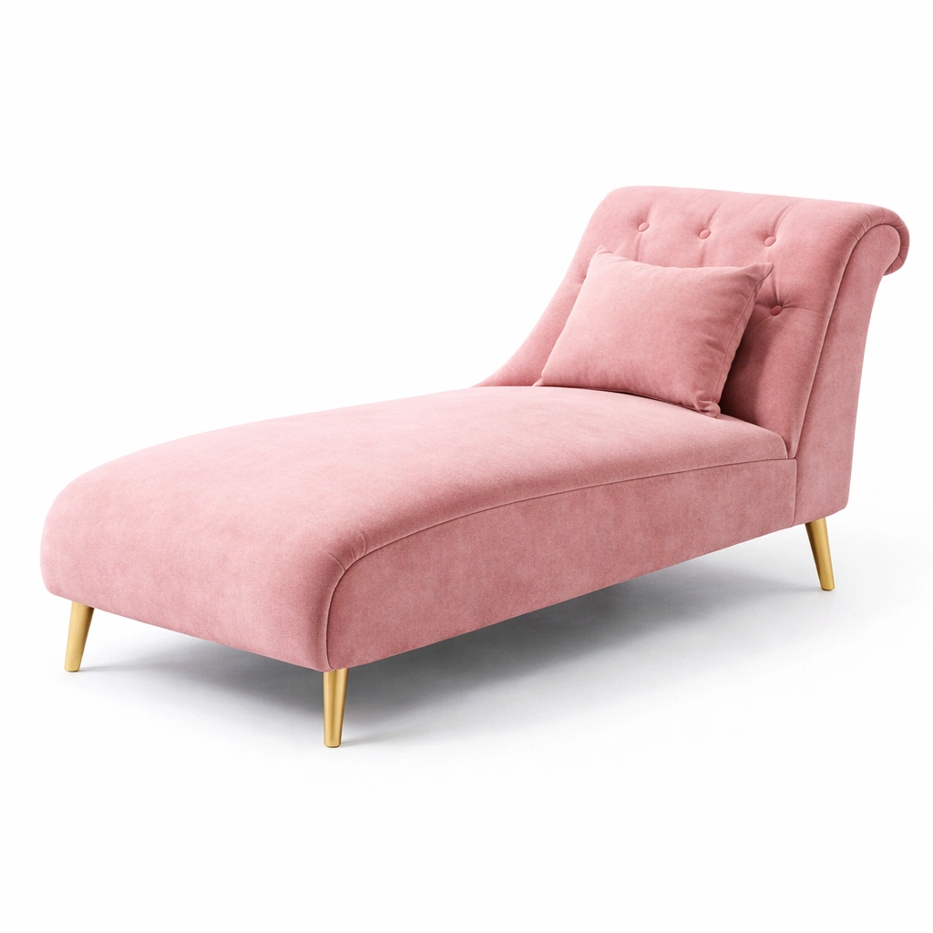 Liege mit geschwungener form