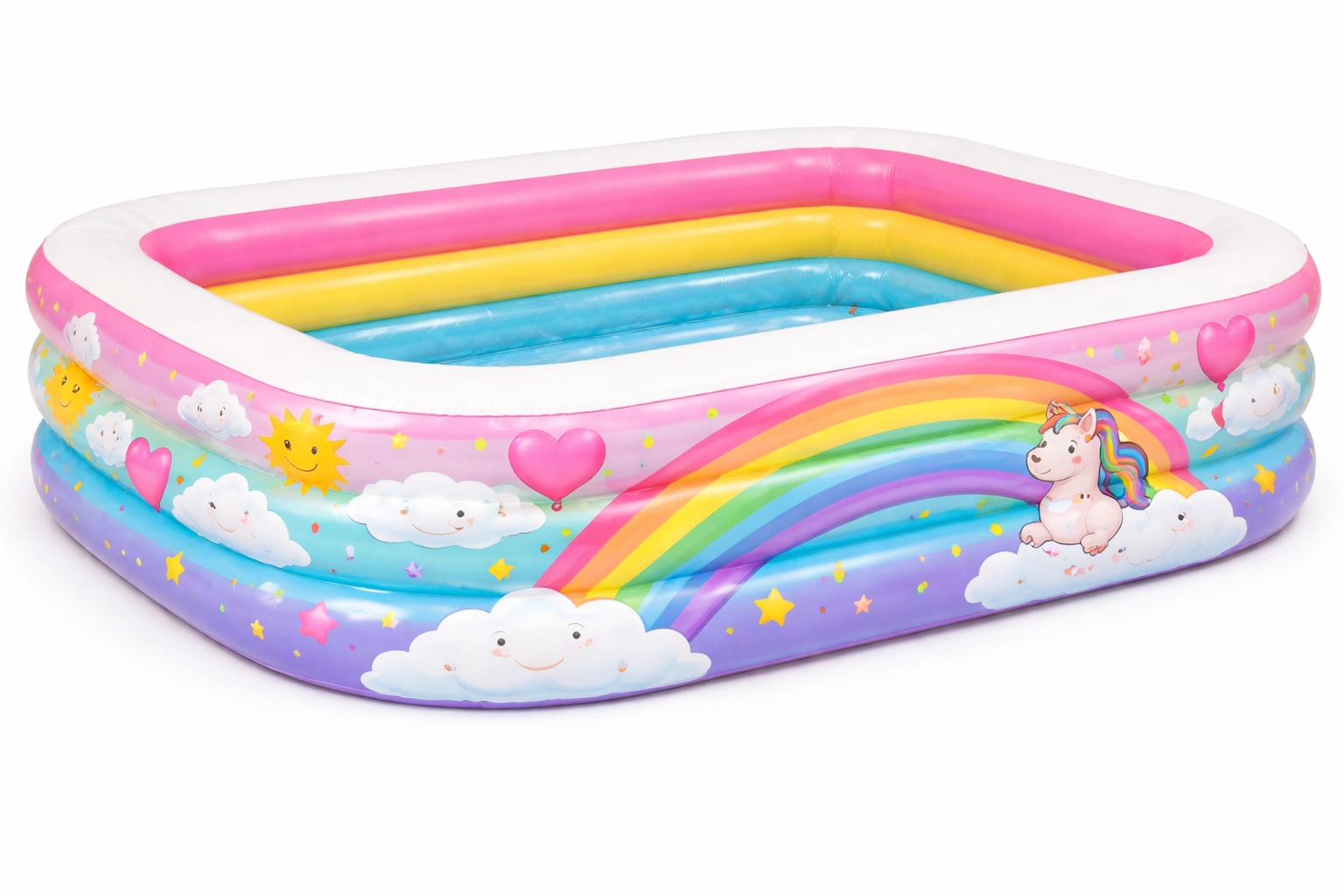 Aufblasbarer Kinderpool Mehrfarbig