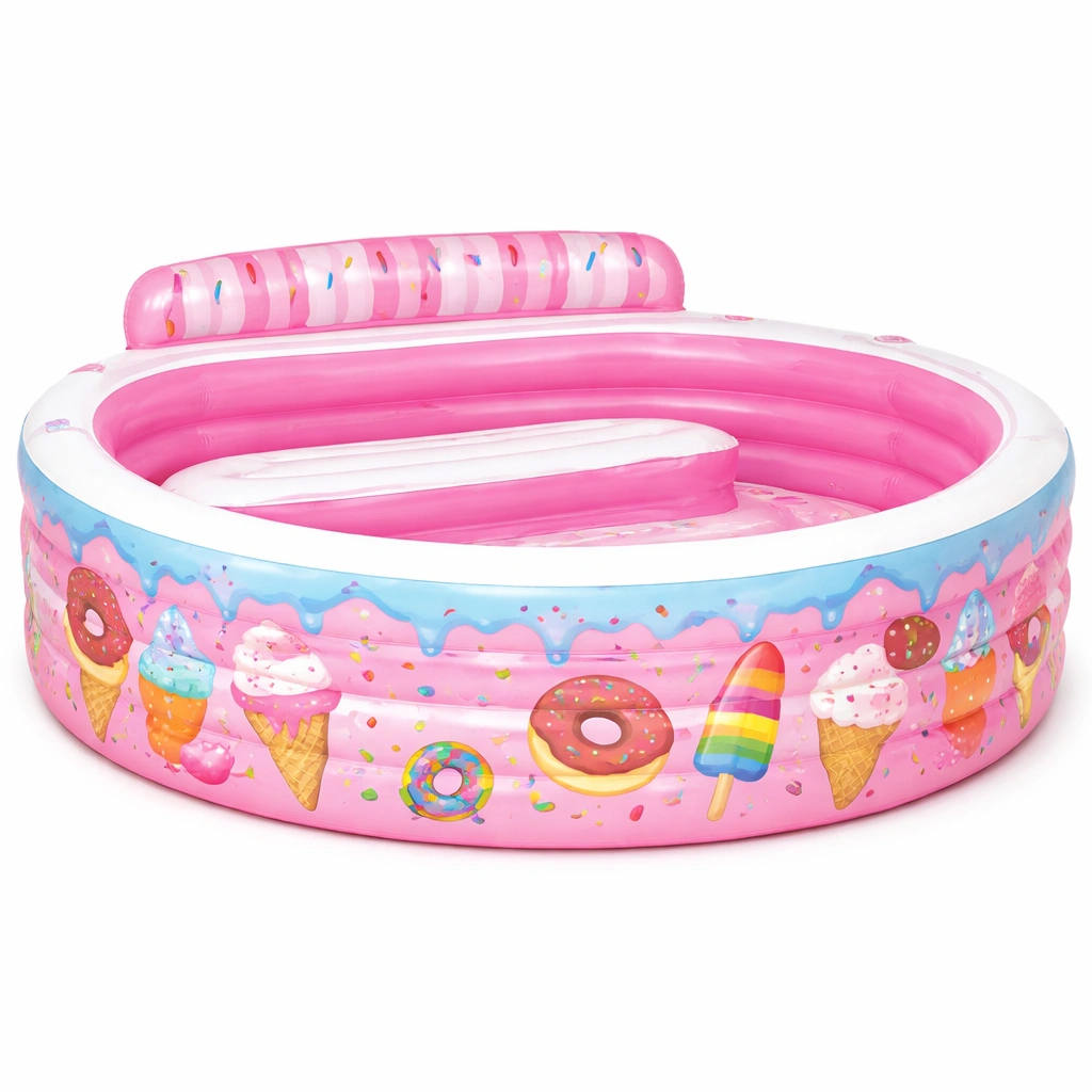 Aufblasbarer Kinderpool Rosa