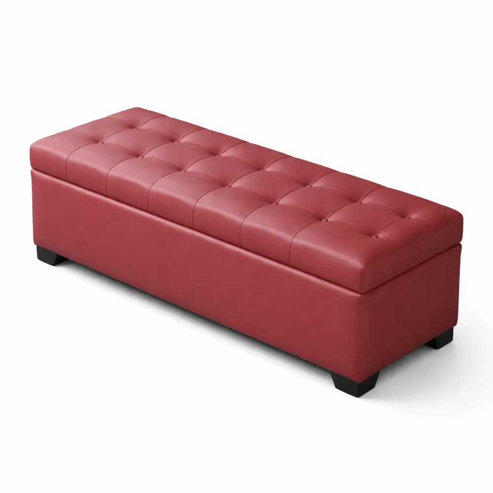 Panca Contenitore Rettangolare Fondo Letto 100x40x40cm