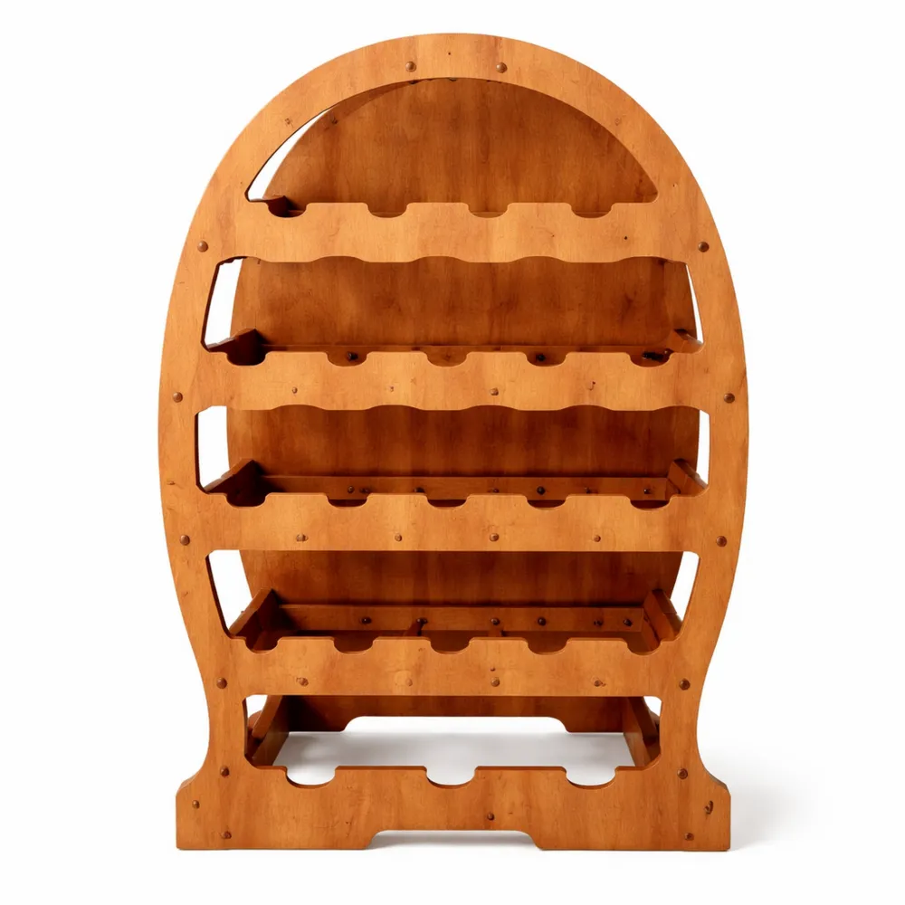 Cantinetta Portabottiglie in Legno per 23 Bottiglie