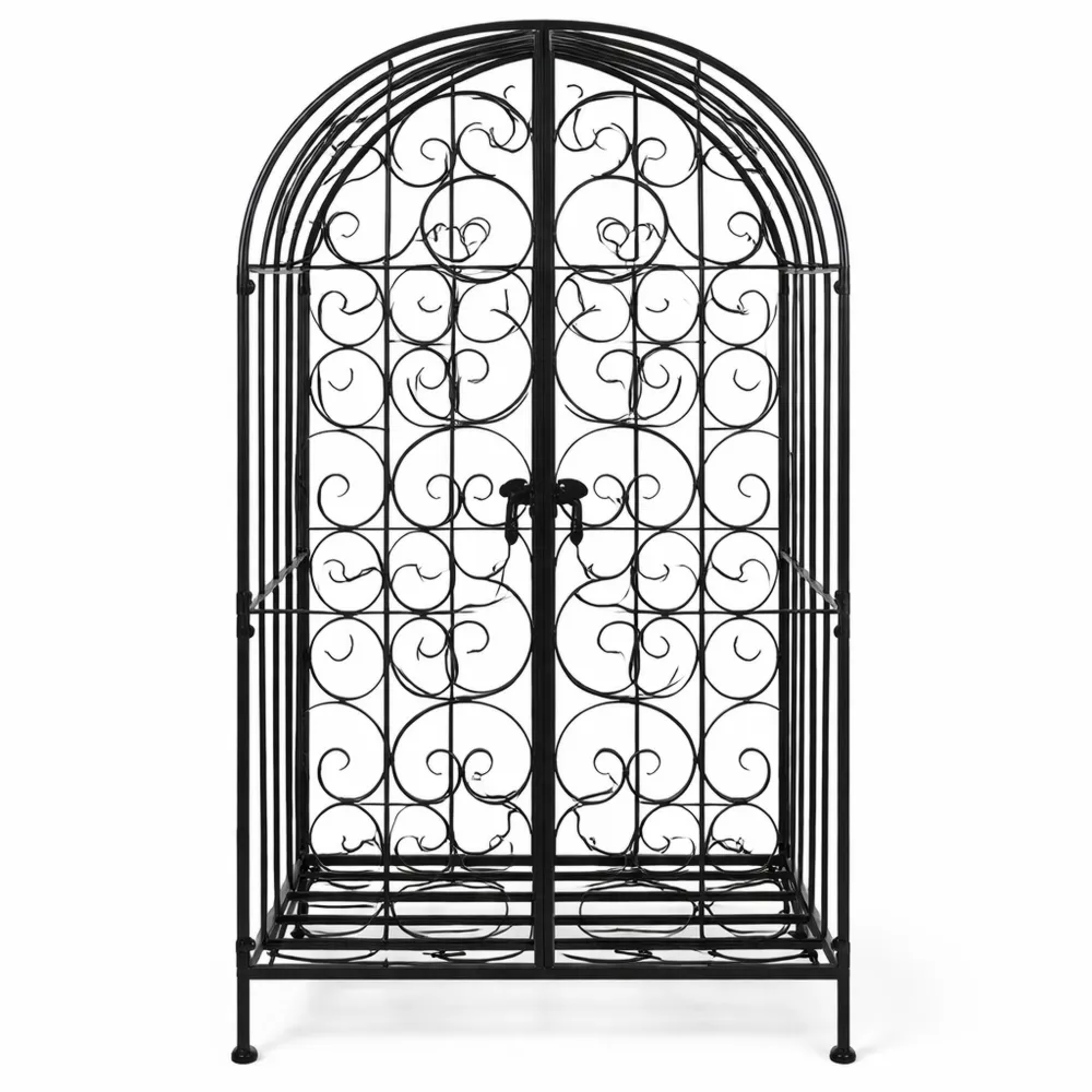 Portabottiglie in Metallo per 35 Bottiglie