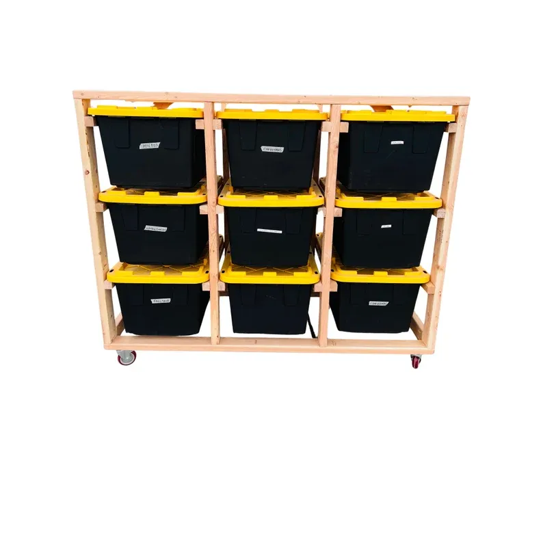 🔥Today's Online Clearance Specials ✨Mobile 27-Gal Storage Bin Kit (Includes Bins)