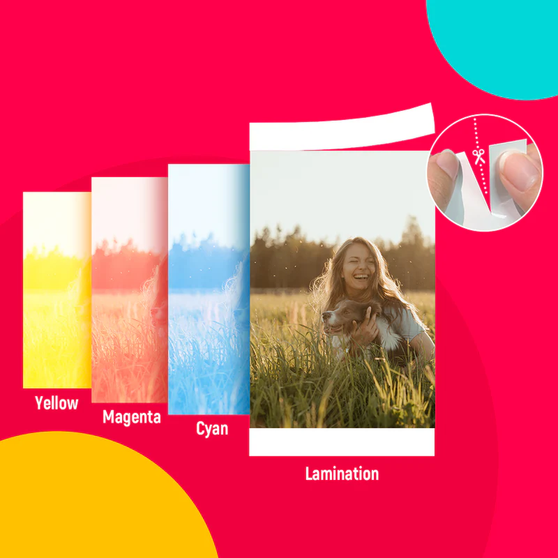 🔥Today's Special🔥4x6" Instant Photo Printer M100 (100 Sheets + 3 Cartridges)