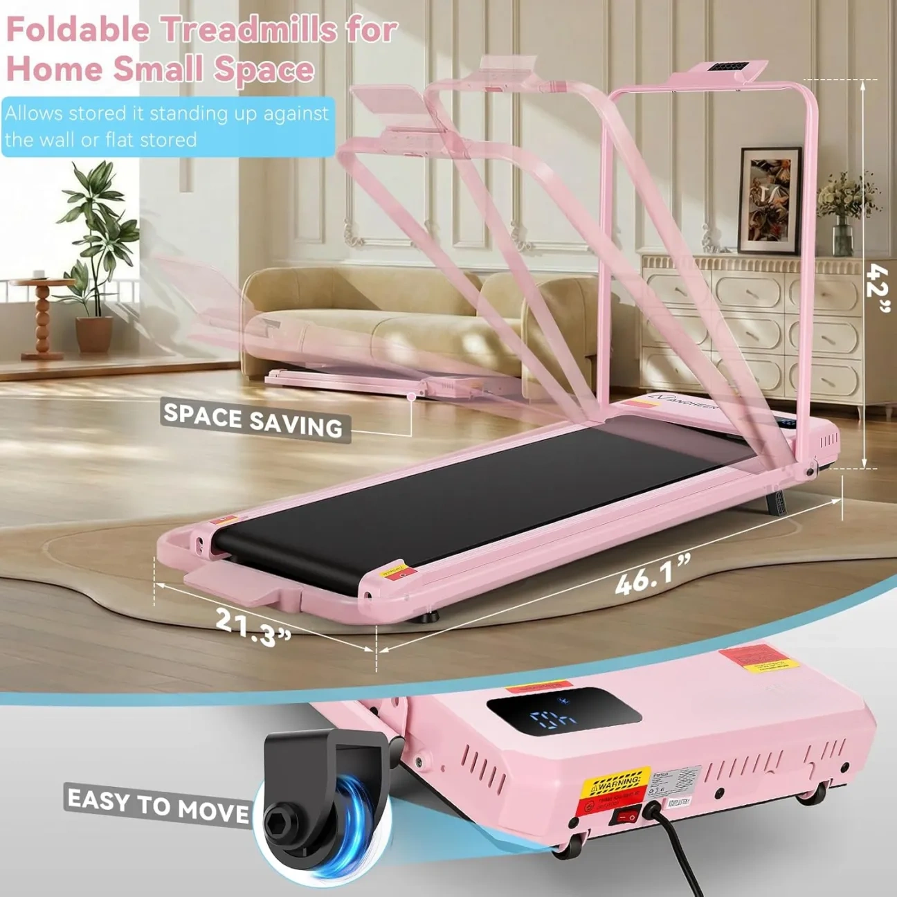 🔥Last Day For Clearance🔥Foldable Treadmill