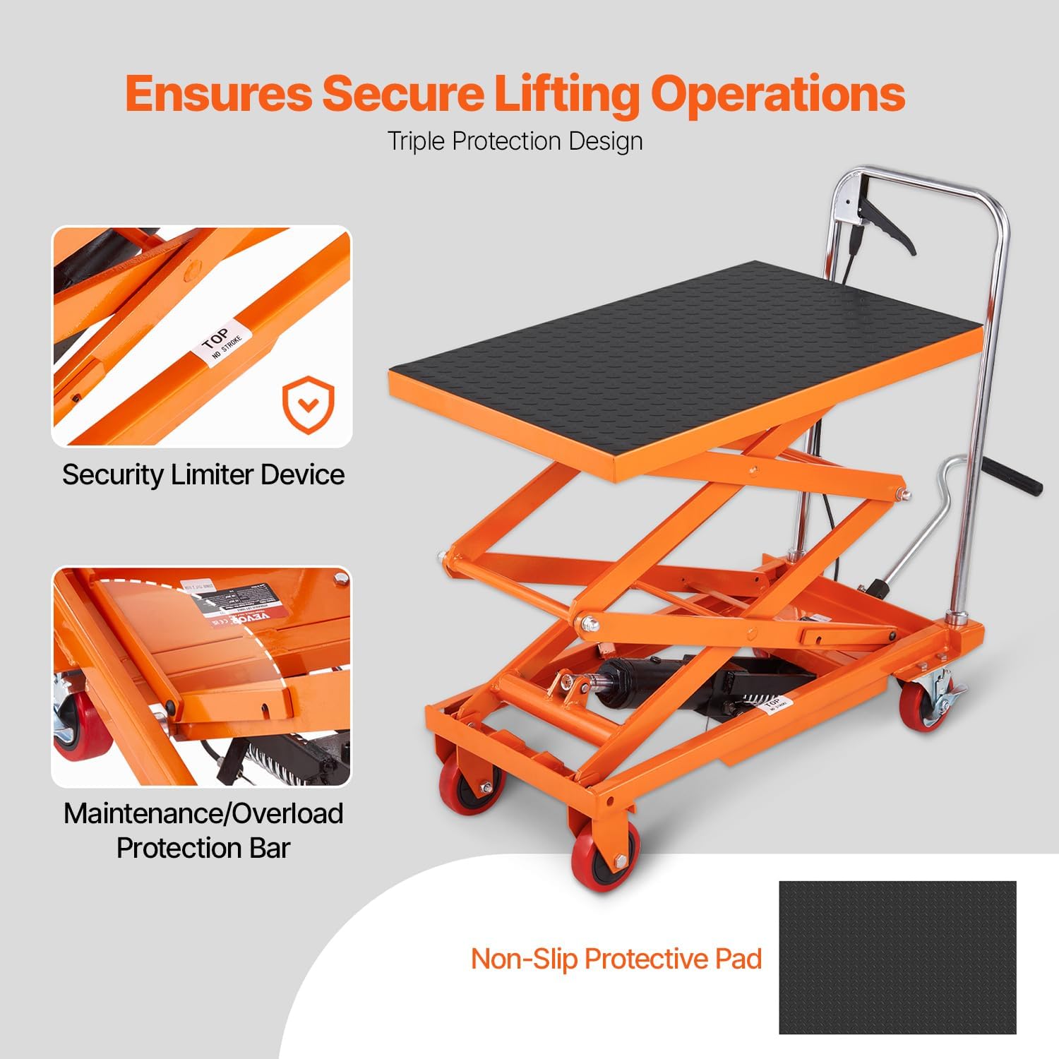 ⚡️Liquidation Sale⚡️ Today Only — Hydraulic Lift Table Cart